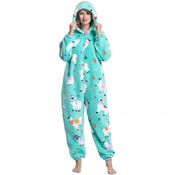 Pijama de Halloween Mono Alpaca para Mujer