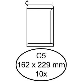 Enveloppe Bancaire Auto-adhésive C5 162x229mm 100g blanche