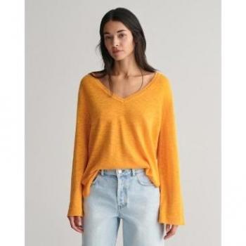 Vestido de Lana y Lino, Cuello Pícaro – Gant Mujer L