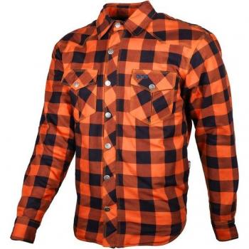 Camicia Moto GMS Jaguar Nero Arancione M