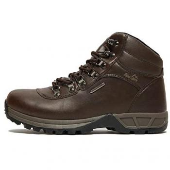 Peter Storm Men’s Rivelin Walking Boots with High Traction Rubber Sole and Speed Laces, Waterproof, Breathable, (Brown, UK Footwear Size System, Adult, Men, Numeric, Medium, 13)