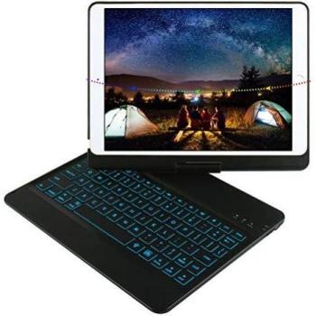 60 Rotatable Keyboard for iPad 7th Gen 2019