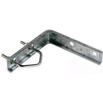 Support Carré Murail 128 mm Acier Haute Résistance – Double Fixation