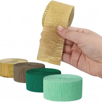 Jungle Joyeux – Ensemble de Bandes Crêpe (4 rouleaux)