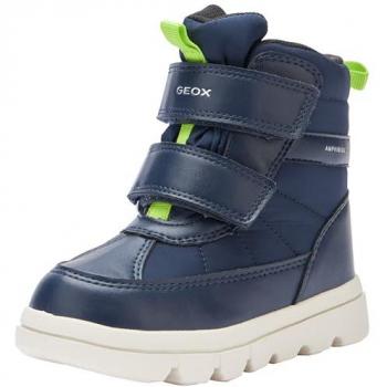 Stiefel Niño Geox Willaboo Azul Navy‑Lime