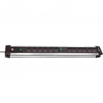 Brennenstuhl Premium Alu Line Multipresa 12 Prese Italiane