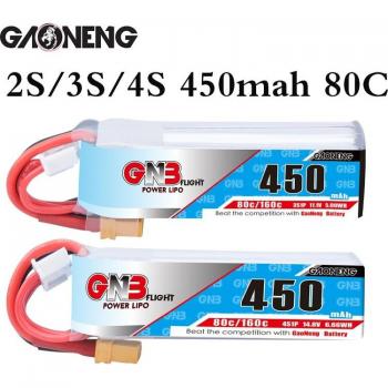 Gaoneng GNB 450mAh 80C Lipo Battery for BetaFPV Toothpick Drone