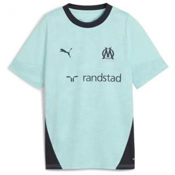 PUMA OM Kids Shirt 140 – Rundhals, Kurzarm, Navy Blau, 100 % Polyester