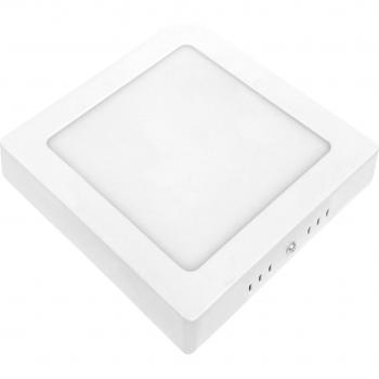 GARZA Downlight LED superficie cuadrado 24 W 2160 lm BCO