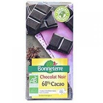 Chocolat noir 60% cacao Bio 100g