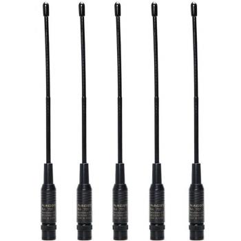 NAG‑NA701 Antenne Flexible BNC 144/430 MHz – 5 pièces