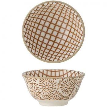 Bloomingville set di 6 piatti in acero arancione