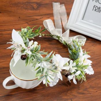 Rattan Leaf Wedding Garland
