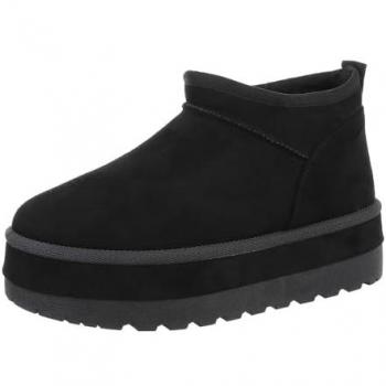 Schwarze Italo‑Design Damen-Snowboots Freizeit (87451908) – Flache Stiefel