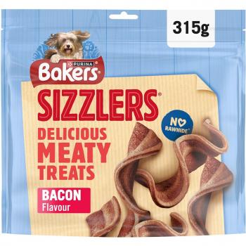 Baker’s Sizzler Maxi Bacon Bundle (3×315 g) – Dog Treats