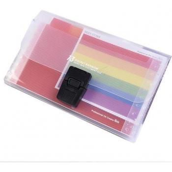 Colorful A6 File Folder Organizer
