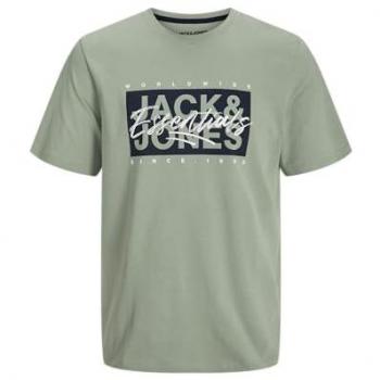 T-shirt verde iceberg Jack & Jones