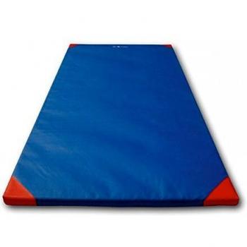 Blue 6’×4’ Quick‑Set Gym Pad – Sure Shot