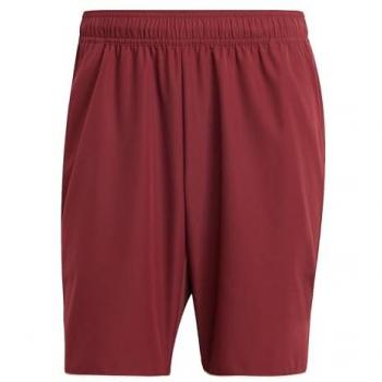 Adidas Herren Club Tennis Shorts – Climacool, Rot, Größe L, 7 Beinlänge