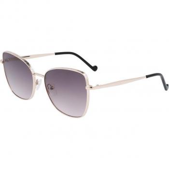 Liu Jo LJ141S 721 Women's Gold Oversized Sunglasses