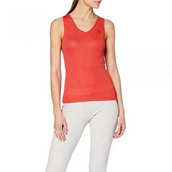 Odlo Haut V-Neck Femme Active F-Dry Light, Chrysanthemum, Taille L