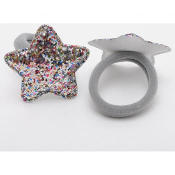Girls' Glitter Hair Scrunchies