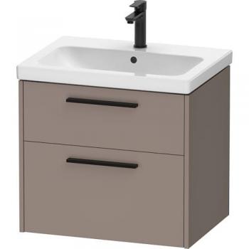 Meuble sous-vasque Duravit D-Code, design moderne, 2 tiroirs
