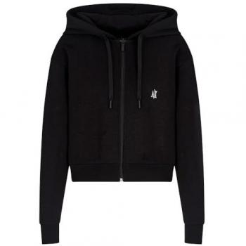 Armani Exchange Zip Top nero taglia S
