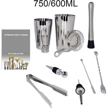 Set de coctelera de cocina 1-12 piezas con soporte