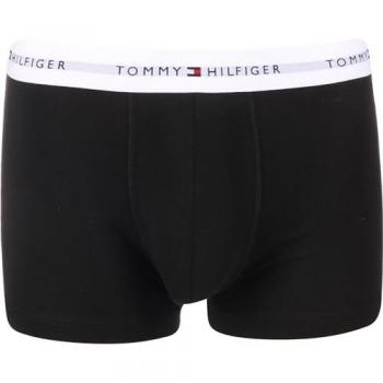 Tommy Hilfiger Men's Essential 5-Pack Organic Cotton Trunks, Black, Size XXL