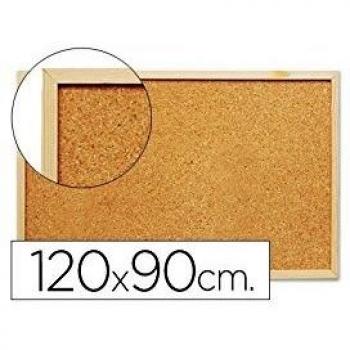 TABLEAU LIEGE QCONNECT MURAL CADRE BOIS 2 FACES PIN NATUREL