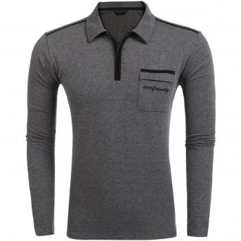 Burlady Sport T-Shirt Herren, Langarm, 88 °C, XXL