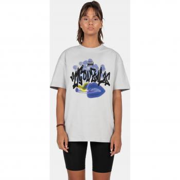 MJ Gonzales Women's Kiss Oversized Shirt – Small (S)