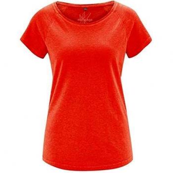 Crab Bio‑Raglan T-Shirt HempAge – Damen, XL