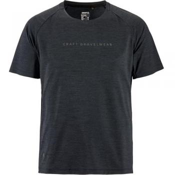 Maglia Gravel Uomini Craft Advanced Nero M