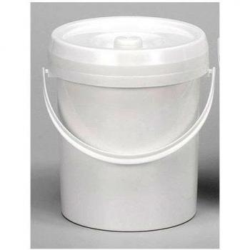 LOCKWEILER Windeleimer mit Deckel 7 L weiß