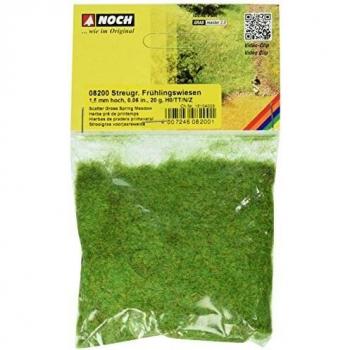 Noch 8200 All Scale Static Grass 7oz 20g; Short Fibers