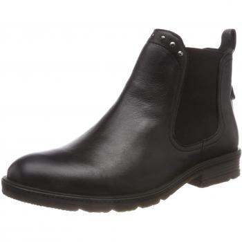 Camel active Aged 78 Chelsea Boots für Damen, Schwarz, 38 EU