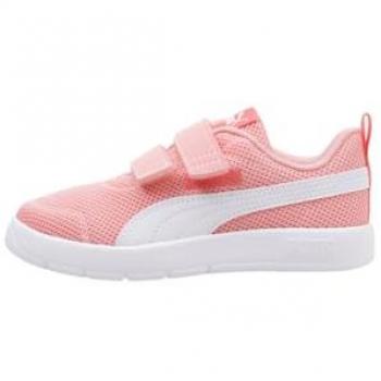 Puma Courtflex V3 Mesh PS Sapatilhas para Crianças Rosa