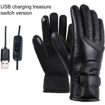Thermal Electric Gloves for Motorcycle Use