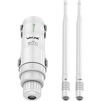WAVLINK AC600 Outdoor WiFi Extender – Dual‑Band, Flexible Installation, PoE Passive