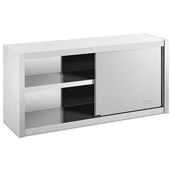 Armário de Prateleira Inox 120x45x60 cm
