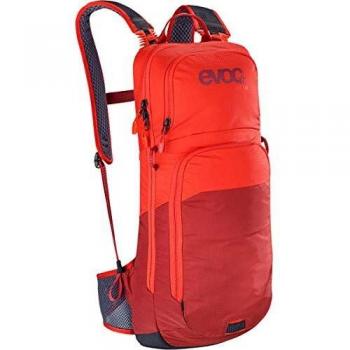 Evoc CC 12 Liter Trinkrucksack mit integriertem Wasserkopf – Orange/Chili Rot, einheitsgeeignet