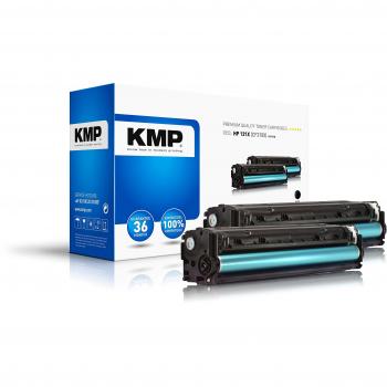 KMP H-T171D Tonerkassette 2er-Pack ersetzt HP 131X, CF210X Schwarz 4800 Seiten Kompatibel Toner 2er