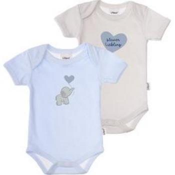 Elefant Baby-Bodies 2er-Pack von Liliput
