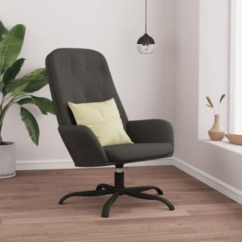 Assento Conforto Veludo Preto Cintilante VidaXL