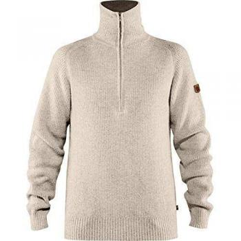 Männerpullover FJALLRAVEN Greenland Re-Wool in Kreideweiß – Größe 2XL