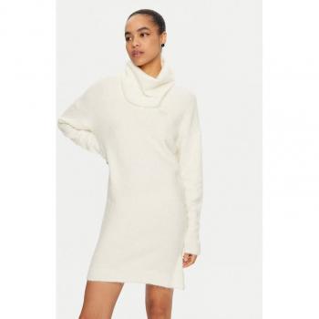 Liu Jo Écru Strickkleid Regular Fit