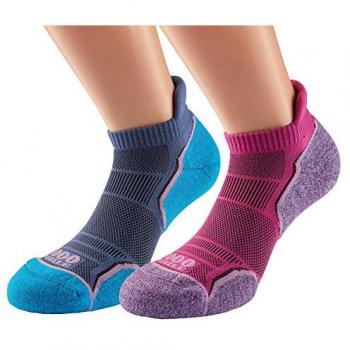 Sportsocken Frauen 1000 Mile Socklet Duo – Rosa, S