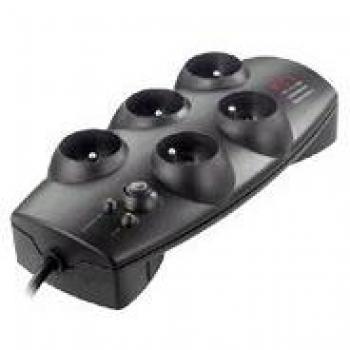 Protection Box 5 FR USE Surtension 5 sorties CA 220-250 V Noir
